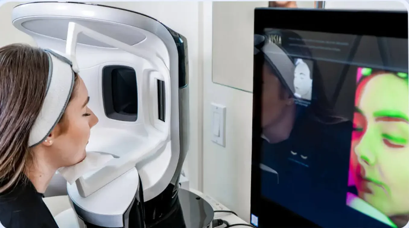 Analisi della pelle con FaceMap Beauté